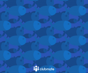 Clubmate fish background
