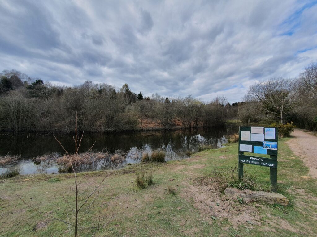 Royal Forest of Dean Angling Club Waters with Signage