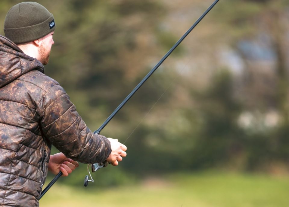 Angler casts a line at a new fishing club that he heard about on Facebook.