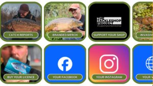 Close up view of Clubmate in app tools to assist with data collection for fishery managers