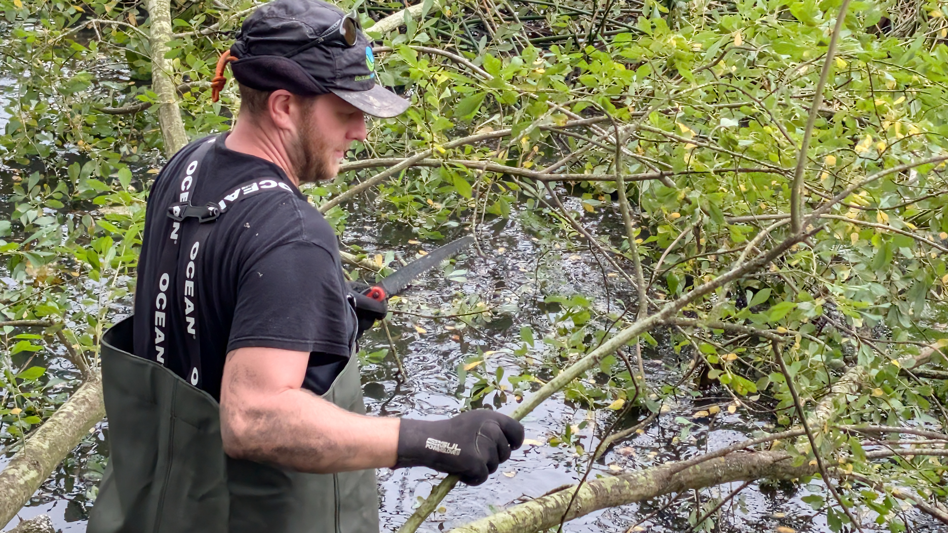 Turn your passion into a career and you too can be 2ft deep in the silt!